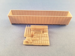 NK-19 -  N Scale BCRAIL/PGE 60’ Wood Chip Car Kit