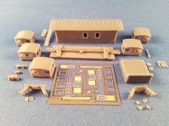 NK-14 34'10" CPR Plywood Side Caboose Complete Kit