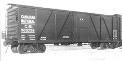 HK-10 - 40' 1929 Single Sheath Boxcar CN (Modernized) Kit