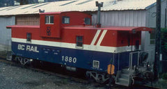 NK-02 - PGE/BCRAIL Wide Vision Caboose-Square Window