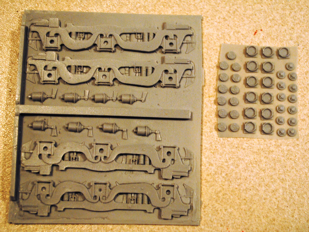 HD-43 U25C Truck Sideframes