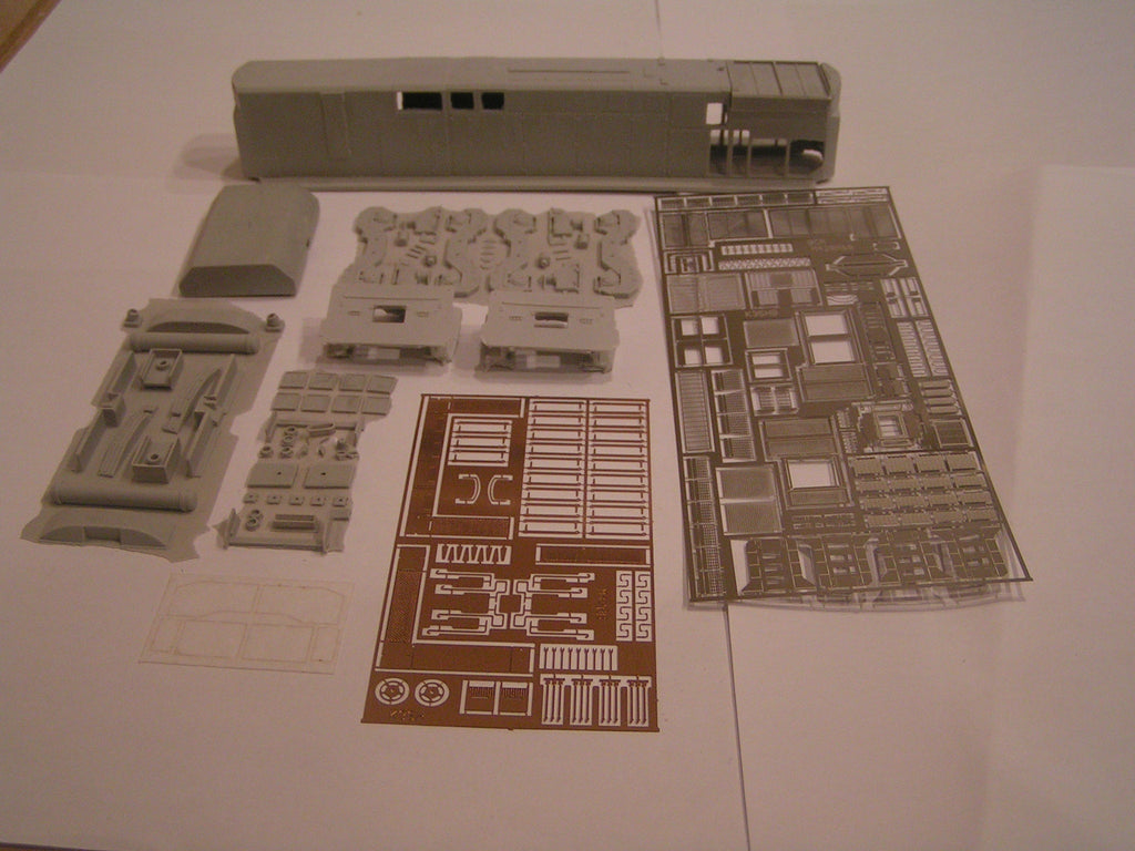 HL-09 - BCRAIL M-420B Locomotive Shell Kit