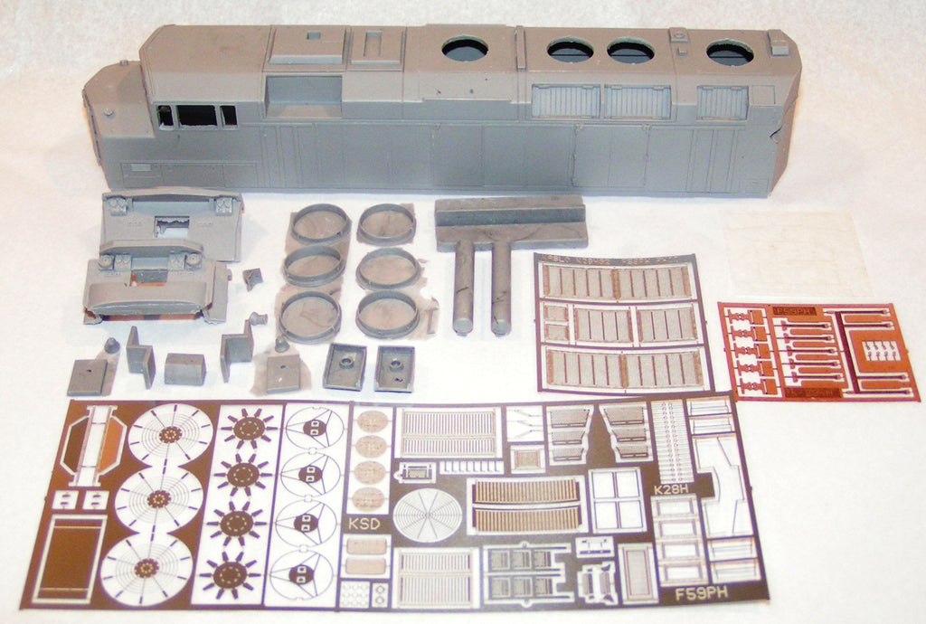 HL-28 - EMD GO Transit F59PH Phase II Locomotive Shell Kit