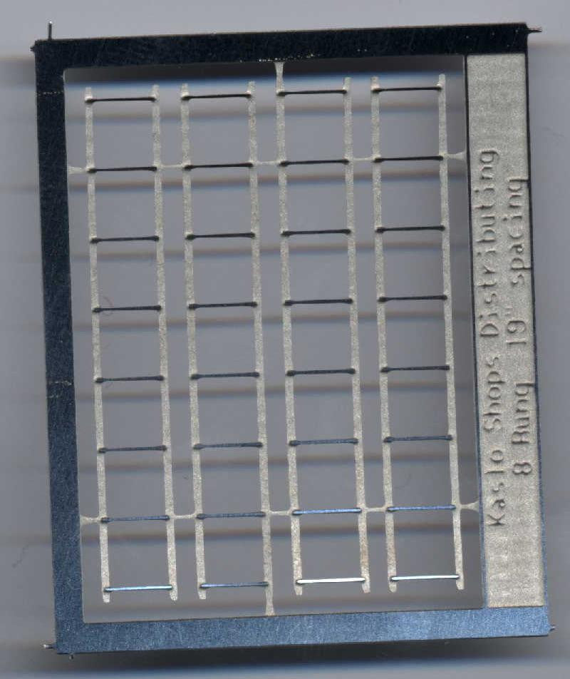 HD-10 - Rung Freight Car Ladders no stirrups (x4)